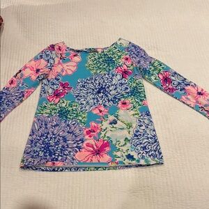 Floral Lilly Pulitzer iconic top size XS